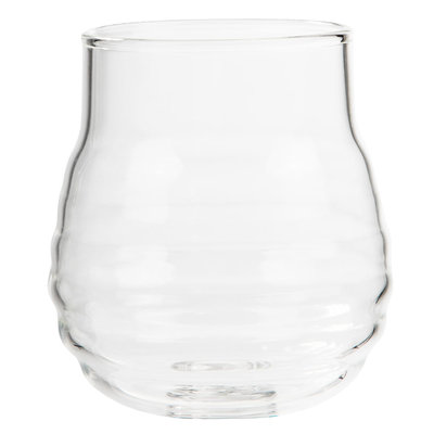 Decopatent Decopatent® Honingpot met Honing Lepel -  Honing pot van Glas - Inhoud: 270 ML  - Honingpot met Lepel - Afm. 7.2 x 7.2 x 13.7 Cm