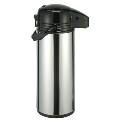 Decopatent Decopatent® RVS Thermoskan met Pomp - 1.9 Liter - Isoleerkan  - Thermoskan met Draaiknop - Koffiekan met Handvat - Pompkan - Airpot