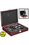 Decopatent Decopatent® 10-Delige Luxe Wijnset - Wijn fles accessoires Set - Wine tools - Wijn Kurken trekker - In Luxe Houten opbergbox - Cadeau set