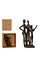 Decopatent Decopatent® Beeld Sculptuur Familie - Family - Sculptuur van Metaal - Design Sculpturen - Moments of Life - In Giftbox