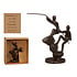 Decopatent Decopatent® Beeld Sculptuur Vertrouwen - Trust - Sculptuur van Metaal - Design Sculpturen - Moments of Life - In Giftbox