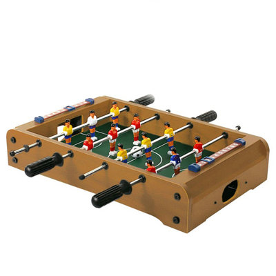 Decopatent Decopatent® Tafelvoetbal Spel - Voetbaltafel - Voetbal tafelspel - Kickertafel - Speeltafel kind - 50.5 x 30 x 7.5 Cm