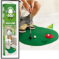 Decopatent Decopatent® WC Golf Set voor op de WC of Toilet - 8 Delig - WC Spel - Kado Spel / Cadeau voor Mannen