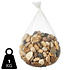 Decopatent Decopatent® Decoratie steentjes - 1 KG - Deco Stenen - Natuurlijke sier stenen om te gebruiken bij decoratie - 1000 Gram - Naturel