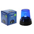 Decopatent Decopatent® LED Zwaailamp - Zwaailicht Blauw - Politie Zwaailicht - Blauwe Zwaailamp - Werkt op 3x AA Batterij - Speelgoed - Feest Led Licht