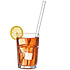 Decopatent Decopatent® 5-Delige Glazen Drinkrietjes Set - Bestaande uit: 4x Rietjes van Glas + 1x Schoonmaakborstel - Glazen Drink Rietjes - Rietjes herbruikbaar