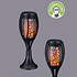 Decopatent Decopatent® LED Lamp - Werkt op: 3x AA Baterijen - LED Fakkel - Staand op Voet - LED Licht Fakkel - Afm. 11 x 33 Cm.