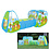 Decopatent Decopatent® Ballenbak met Speeltent en Speeltunnel - Ballenbak Speeltent - Baby - Peuter - Speeltent voor kinderen - Ballentent Popup