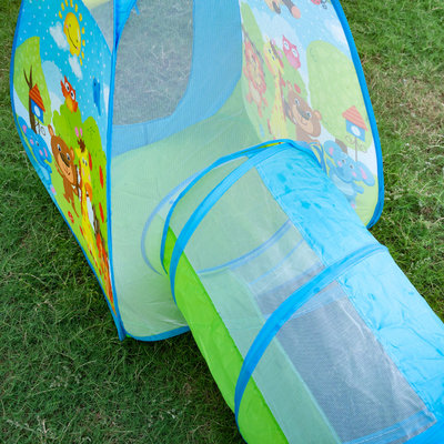 Decopatent Decopatent® Ballenbak MET Speeltent EN Speeltunnel - Ballenbak Speeltent - Baby - Peuter - Speeltent voor kinderen - Ballentent Popup