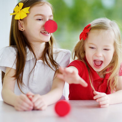 Huismerk Uitdeelcadeautjes - Rode Foam Clowns Neusjes (100 stuks)