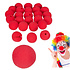 Henbrandt Uitdeelcadeautjes - Rode Foam Clowns Neusjes (100 stuks)