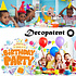 Decopatent Decopatent® 12 STUKS RUIMTE / SPACE 3D Drink Beker met Rietje en Deksel - 250ML - Ruimtevaart Plastic Bekers - Kinderfeestje - Kinderverjaardag Bekertjes - Traktatie - Uitdeelcadeaus