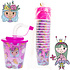 Decopatent Decopatent® 12 STUKS PRINSES 3D Drink Beker met Rietje en Deksel - 250ML - Prinsessen Plastic Bekers - Kinderfeestje - Kinderverjaardag Bekertjes - Traktatie - Uitdeelcadeaus