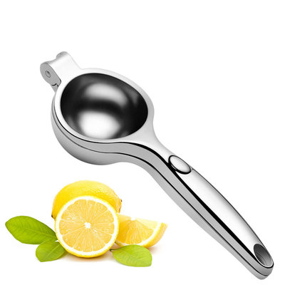 Decopatent Decopatent® Citroen / Limoenknijper - Citroenpers handmatig - Citruspers - Citrus pers - Fruitpers - Handmatige Lemon clamp - Limoenpers - Handpers - RVS