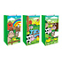 Henbrandt Decopatent® 12 STUKS Traktatie Uitdeel papieren zakjes - Inclusief Stickers - BOERDERIJ DIEREN - Farm - Tasjes - Traktatiezakjes voor uitdeelcadeautjes - Kinderfeestje - 13x8x25 Cm