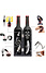 Decopatent Decopatent® 6-Delige Luxe Wijnset in Wijnfles vorm - Wijn fles accessoires Set - Wine tools - Wijn Kurken trekker - In Luxe Fles opbergbox - Cadeau set