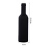 Decopatent Decopatent® 4-Delige Luxe Wijnset in Wijnfles vorm - Wijn fles accessoires Set - Wine tools - Wijn Kurken trekker - In Luxe Fles opbergbox - Cadeau set