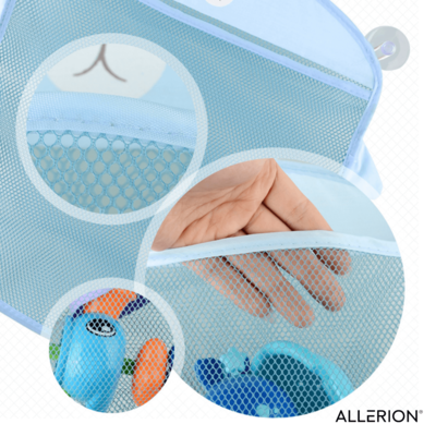 Allerion Allerion Bad Organizer - Badspeelgoed Baby - 3 verschillende modellen – Opbergtas – Inclusief speelgoed