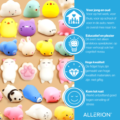 Allerion Allerion® Fidget Toys Pakket - 31 delig