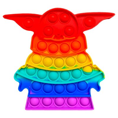 Allerion Allerion® Fidget Toy Pop-It - Set van 6 stuks