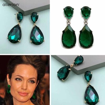 Allerion Allerion - Dames Oorbellen Set - 8 Verschillende Hangers - Inclusief Satijnen Tasje