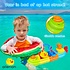 Allerion Allerion Bootjes Badspeelgoed - Vanaf 1 jaar - Opwindbare Bewegende Boot