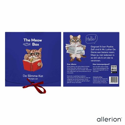 Allerion Allerion Kattenspeelgoed Muizen Set - Katten Speeltjes Intelligentie - 36-delig - Zachte Felgekleurde Muisjes - In Cadeauverpakking