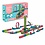 Allerion Allerion Domino Set Trein - Domino Stenen Spel voor Kinderen - 120 Dominostenen en 11 Attributen - STEM Speelgoed