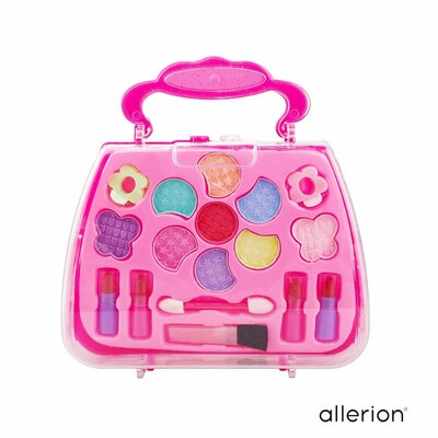 Allerion Allerion Make Up Koffer Meisjes - Voor Kinderen - Uitgebreide Set in Beautycase - Brievenbus Pakketje