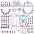 Allerion Allerion Prinsessen Verkleed Accessoires Set - 50-Delig - Prinsessen Verkleedkleren - Sieraden