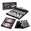 Allerion Allerion 3-in-1 Schaakbord Set - Schaken, Dammen, Backgammon - Schaakbord - Reis Spel - 25cm x 25cm