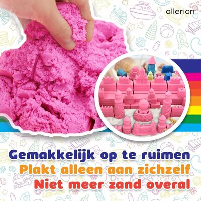 Allerion Allerion - Magic Sand Blauw - 500 Gram - Extra hoge kwaliteit