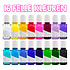 Allerion Allerion Epoxy Pigment Set - Knutselset - 16 verschillende kleurstoffen - Epoxy Resin Set