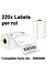 Merkloos Dymo Compatible Labels 4XL - S0904980 - Compatible Labels 4XL - Verzendlabels - 104x159mm - Dymo Labelwriter labelrol 4XL - Etiketten Stickers - 220x Labels Per Rol!