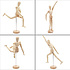 Decopatent Decopatent® - Houten Tekenpop 40 CM - Schilderen - Manikin - Schets - Tekenmodel - Tekenen - Schetsen - Houten Model Kunstenaar - Beweegbare Ledematen - Pop Houtsnijwerk Man - Actie Figuur - Mannequin - Massief Hout - Ledenpop