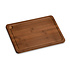 Kesper FSC® Houten Snijplank / Afdekplaat - Donker Bamboe Hout - Met Saprand - Snij Plank - Kookplaat Afdekplaat - Afm. 38 x 25 x 1.6 Cm