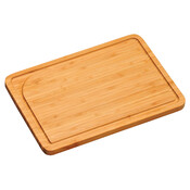 Kesper FSC® Bamboe Houten Snijplank - Met Saprand - Snij Plank - Afm. 33 x 23 x 1.6 Cm