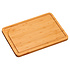 Kesper FSC® Bamboe Houten Snijplank - Met Saprand - Snij Plank - Afm. 33 x 23 x 1.6 Cm