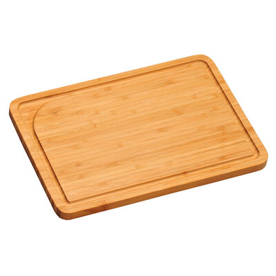 Kesper FSC® Bamboe Houten Snijplank - Met Saprand - Snij Plank - Afm. 33 x 23 x 1.6 Cm