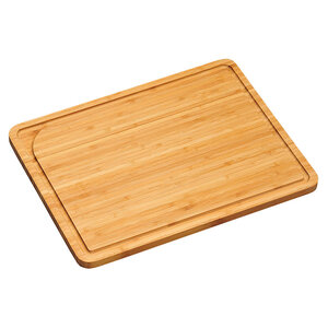 Kesper FSC® Bamboe Houten Snijplank - Met Saprand - Snij Plank - Afm. 40 x 30 x 1.6 Cm