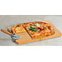 Kesper FSC® Bamboe houten Pizzabord - Rechthoekig - Bamboo Hout - Pizzaplaat - Pizzaplank - Pizza bord - Pizza serveerplank - Afm. 40 x 30 x 1.5 Cm.