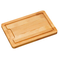 Kesper FSC® Beuken Houten Snijplank - Met Saprand - Snij Plank - Afm. 32 x 21 x 2 Cm