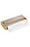 Kesper FSC® Keuken Foliedispenser voor 2 Rollen folie - FSC® Bamboe Hout - Keuken lade Folie dispenser voor aluminium- & huishoudfolie