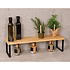 Kesper FSC® Bamboe Houten Keukenrek - Staand Keuken rekje - Smal keukenrekje voor op aanrecht - Kruidenrek - 1 Laags Opbergrek - Afm. 55 x 15 x 13.5 Cm