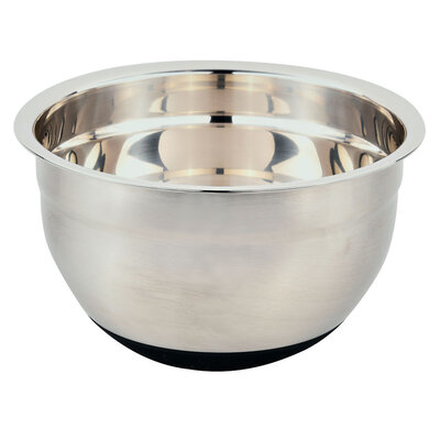 Kesper RVS Mengkom Ø24 Cm. - Beslagkom - Mixing bowl - Stainless Steel - Afm. 24 x 24 x 12.8 Cm.