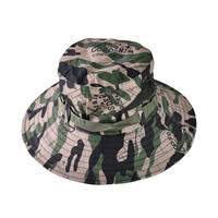 Decopatent Decopatent - Camouflage Jungle Hoed - Bucket Hat Safari - Vissershoedje Heren - Dames - Volwassenen - Maat 56/58 - Zonnehoed Outdoor Vissershoed - Kleur: Army GROEN