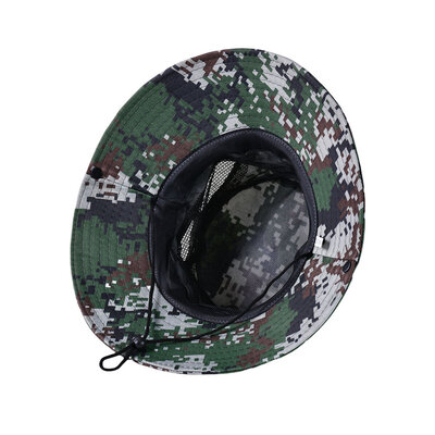 Decopatent Decopatent - Camouflage Jungle Hoed - Bucket Hat Safari - Vissershoedje Heren - Dames - Volwassenen - Maat 56/58 - Zonnehoed Outdoor Vissershoed - Kleur: Army GROEN