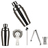 Decopatent Decopatent® Cocktail Set 5-delig - Professionele barset met Shaker - Cocktail maatbeker - Zeef - Barmixer - Cocktailshaker set