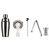 Decopatent Decopatent® Cocktail Set 5-delig - Professionele barset met Shaker - Cocktail maatbeker - Zeef - Barmixer - Cocktailshaker set