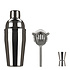 Decopatent Decopatent® Cocktail Set 4-delig - Professionele barset met Shaker - Cocktail maatbeker - Zeef - Cocktailshaker set
